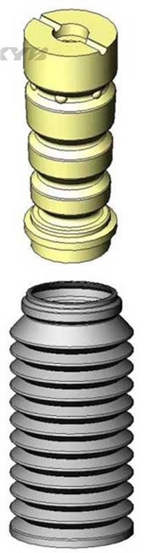 KYB Shocks & Struts Strut Boots Rear AUDI A4 2004-09 AUDI A6 2005-10 AUDI S4 2007-09 AUDI S6 2007-10 thumbnail 5