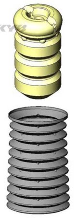 KYB Shocks & Struts Strut Boots Front MERCEDES BENZ 190 Series 1989-93 MERCEDES BENZ 260 Series 1987 thumbnail 5