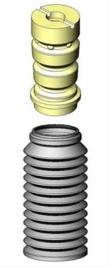 KYB Shocks & Struts Strut Boots Rear AUDI A4 2002-04 AUDI RS4 2007-08 AUDI TT (Exc. Quattro) 2008-09 thumbnail 1