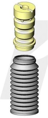 KYB Shocks & Struts Strut Boots Rear AUDI A4 2002-04 AUDI RS4 2007-08 AUDI TT (Exc. Quattro) 2008-09 thumbnail 2