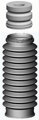 KYB Shocks & Struts Strut Boots Front FORD Freestar 2004-07 FORD Windstar 1999-03 MERCURY Monterey ( thumbnail 1