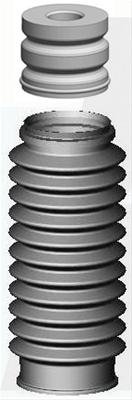 KYB Shocks & Struts Strut Boots Front FORD Freestar 2004-07 FORD Windstar 1999-03 MERCURY Monterey ( thumbnail 2