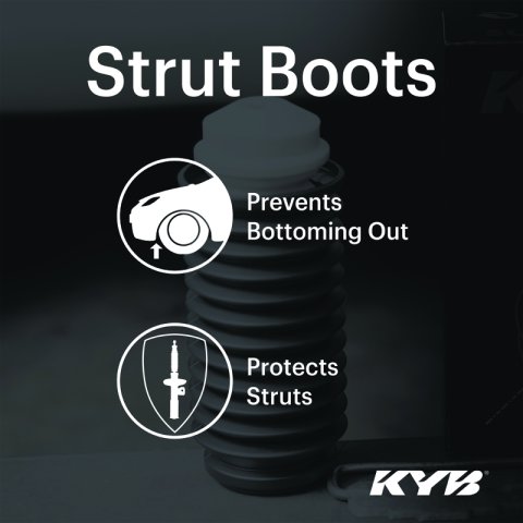 KYB Shocks & Struts 17-20 Lincoln Continental / 16-18 MKX / 19-20 Nautilus Strut Boot Rear thumbnail 3
