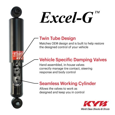 KYB Shocks & Struts Excel-G 22-23 Nissan Pathfinder Exl. Rock Creek Front Left thumbnail 4