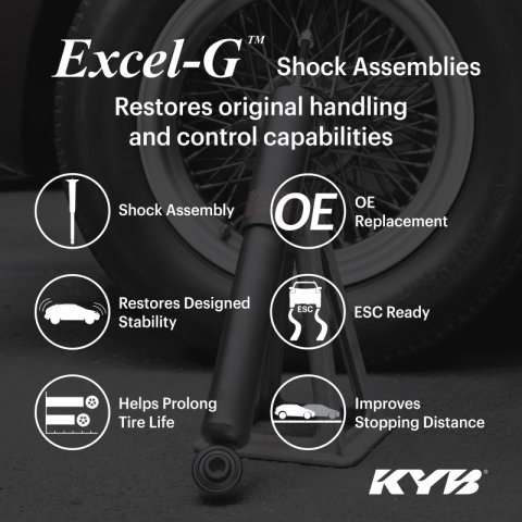 KYB 19-21 Mazda CX-5 Excel-G Shock Assembly - Rear thumbnail 2