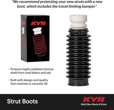 KYB 19-23 Nissan Altima Strut Boot - Front thumbnail 2