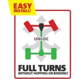 BD Diesel 2 Low UnLoc 2001-2014 Chevy 2500-3500 4WD / 2001-2013 Chevy 1500 4WD thumbnail 7