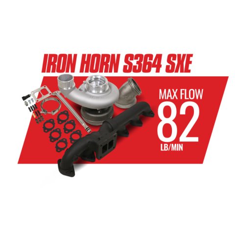 BD Diesel Iron Horn 5.9L Turbo Kit S364SXE/80 1.00AR Dodge 03-07 thumbnail 4