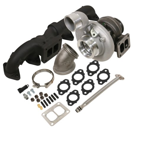 BD Diesel Iron Horn 5.9L Turbo Kit S369SXE/80 0.91AR Dodge 03-07 thumbnail 1