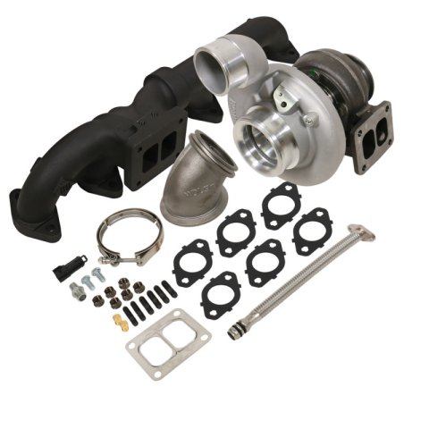 BD Diesel Iron Horn 5.9L Turbo Kit S369SXE/80 0.91AR Dodge 03-07 thumbnail 3