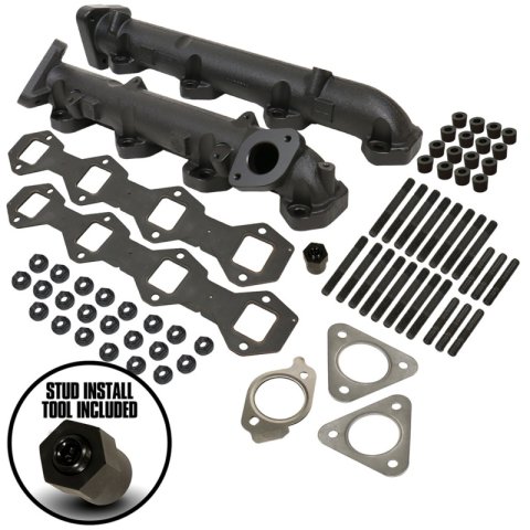 BD Diesel Exhaust Manifold Kit - Ford 2011-2014 F250/F350/F450/F550 6.7L PowerStroke thumbnail 7