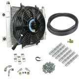 BD Diesel Xtruded Trans Oil Cooler - 5/16 inch Cooler Lines thumbnail 3