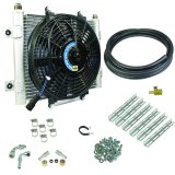 BD Diesel Xtruded Trans Oil Cooler - 5/16 inch Cooler Lines thumbnail 6
