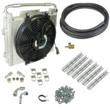 BD Diesel Xtrude Double Stacked Transmission Cooler Kit - Universal 5/8in Tubing thumbnail 1