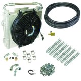 BD Diesel Xtrude Double Stacked Transmission Cooler Kit - Universal 5/8in Tubing thumbnail 5