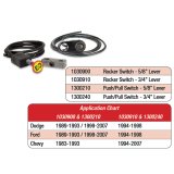 BD Diesel Rocker Switch Kit Exhaust Brake - 5/8in Manual Lever thumbnail 8