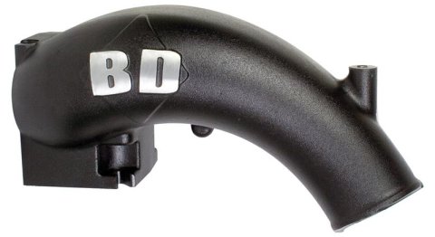 BD Diesel X-Flow Power Intake Elbow (Black) - Dodge 2003-2007 5.9L thumbnail 6