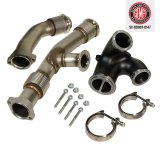 BD Diesel UpPipe Kit - Ford 03-04.5 6.0L Powerstroke w/EGR Connector thumbnail 3