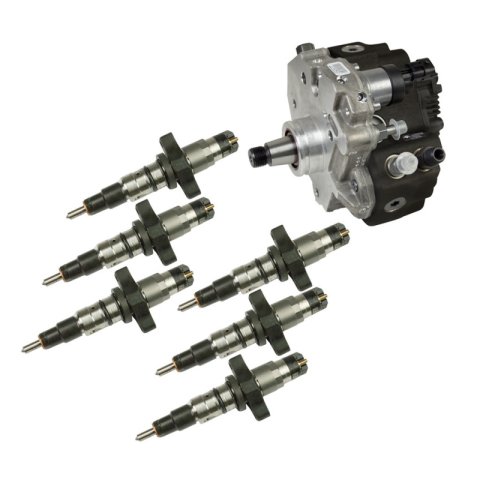 BD Diesel5.9L Cummins Stage 2 Performance CR Pump & Injectors Package - Dodge 2004.5-2007