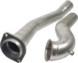 BD Diesel Turbo Downpipe Kit - S400 4in Aluminized Full Marmon thumbnail 6