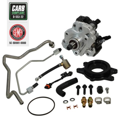 BD Diesel 11-16 Chevrolet Silverado 2500HD /3500HD 6.6L Venom CP3 Conversion Kit C/W Standard Pump thumbnail 8