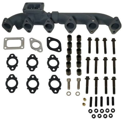BD Diesel 07.5-12 Dodge 3500/4500/5500 Cab & Chassis 6.7L Cummins Exhaust Manifold Kit thumbnail 3