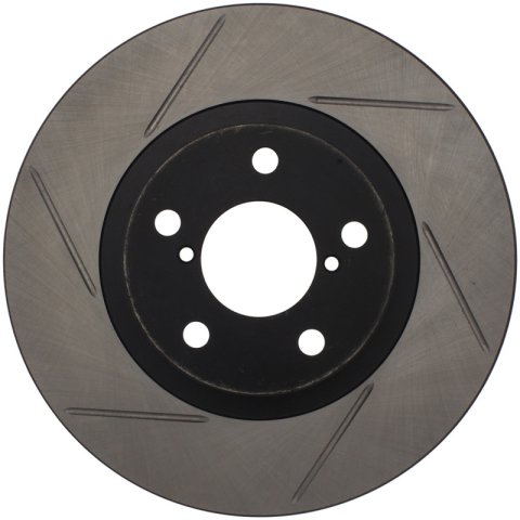 StopTech Power Slot 00-05 Legacy / 7/98-08 Impreza Front Right SportStop Slotted Rotor thumbnail 2