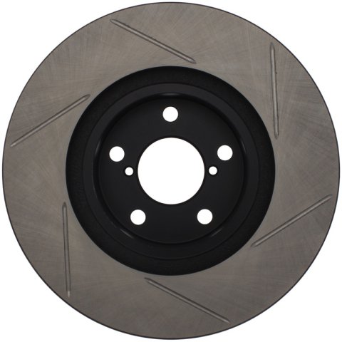 StopTech Power Slot 00-05 Legacy / 7/98-08 Impreza Front Right SportStop Slotted Rotor thumbnail 5