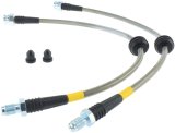 StopTech 07-09 Mazdaspeed3 / 04-07 Mazda 3 Stainless Steel Rear Brake Lines thumbnail 2