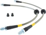 StopTech 07-09 Mazdaspeed3 / 04-07 Mazda 3 Stainless Steel Rear Brake Lines thumbnail 5
