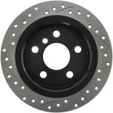 StopTech 14-15 Mini Cooper Base Slotted & Drilled Rear Left Rotor thumbnail 5