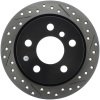 StopTech 14-15 Mini Cooper Base Slotted & Drilled Rear Left Rotor thumbnail 8