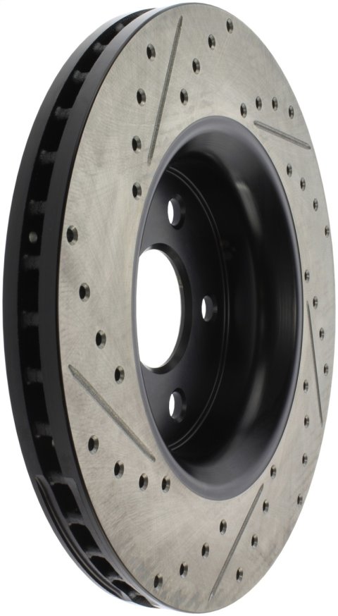 StopTech 11-12 Dodge Durango Sport Drilled & Slotted Front Driver-Side Brake Rotor thumbnail 1