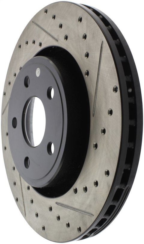 StopTech 11-12 Dodge Durango Sport Drilled & Slotted Front Driver-Side Brake Rotor thumbnail 5