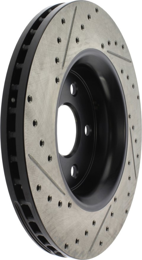 StopTech 11-12 Dodge Durango Sport Drilled & Slotted Front Driver-Side Brake Rotor thumbnail 7