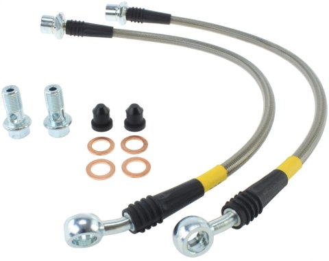 StopTech 00-05 Lexus IS300 / 02-08 SC430 Front Stainless Steel Brake Lines thumbnail 1