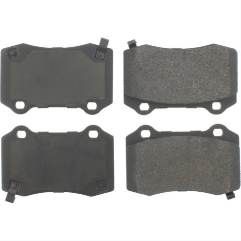 Posi-Quiet 06-08 Grand Cherokee SRT-8 / 08 Challenger SRT-8 Deluxe Plus Rear Brake Pads thumbnail 1