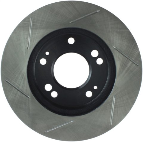 StopTech Power Slot 4/89-00 Mitsubishi Eclipse GST / 2/98-01 Galant 4 cyl Slotted Left Front Rotor thumbnail 5