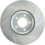 StopTech 07-13 Mazdaspeed3 Sport Slotted & Drilled Front Right Rotor thumbnail 5