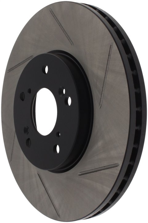 StopTech Power Slot Slotted 99-08 Acura TL (STD Caliper) / 01-03 CL / 04-09 TSX Front Left Rotor thumbnail 5