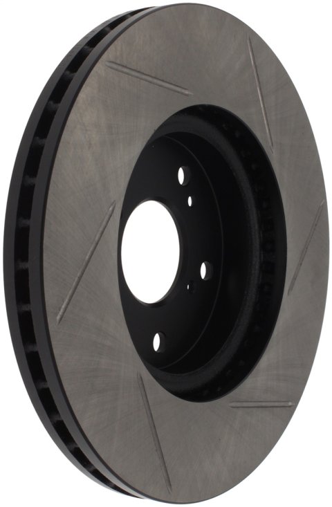 StopTech Power Slot Slotted 99-08 Acura TL (STD Caliper) / 01-03 CL / 04-09 TSX Front Right Rotor thumbnail 4