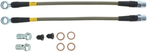 StopTech 02-08 Audi A4 Quattro Rear Stainless Steel Brake Line Kit thumbnail 5
