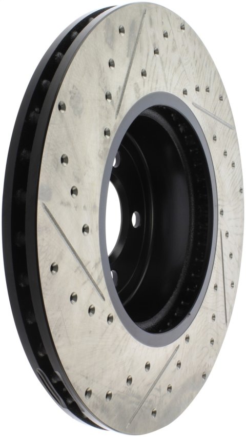 StopTech Sport Drilled & Slotted Rotor - Rear Left thumbnail 1