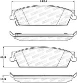 StopTech Street Brake Pads thumbnail 1