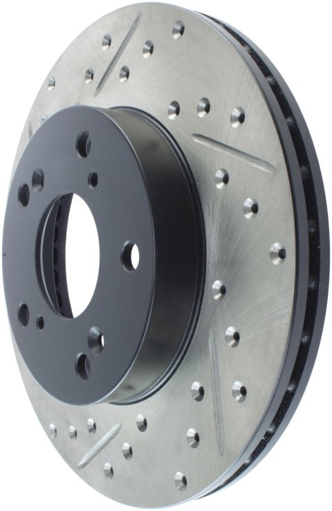 StopTech 02-06 Acura RSX Slotted & Drilled Right Front Rotor thumbnail 6