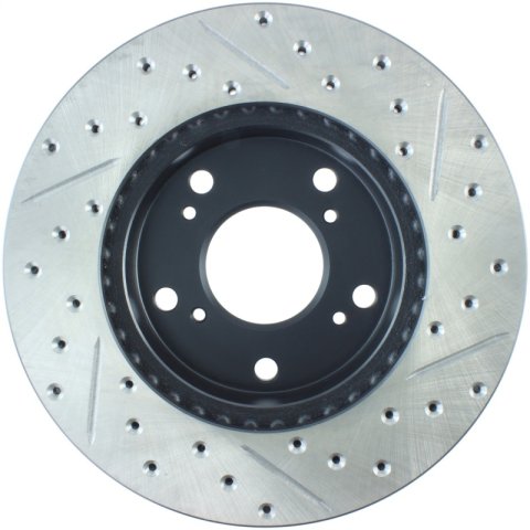StopTech 02-06 Acura RSX Slotted & Drilled Right Front Rotor thumbnail 7