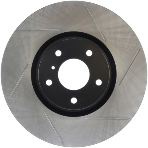 StopTech Power Slot 07-08 Infiniti G35 2WD / 08 G37 Coupe SportStop Slotted Front Left Rotor thumbnail 2