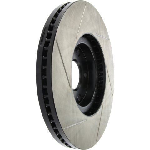 StopTech Power Slot 07-08 Infiniti G35 2WD / 08 G37 Coupe SportStop Slotted Front Left Rotor thumbnail 3