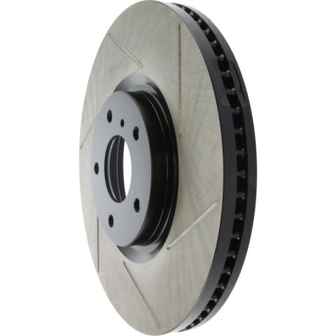 StopTech Power Slot 07-08 Infiniti G35 2WD / 08 G37 Coupe SportStop Slotted Front Left Rotor thumbnail 9