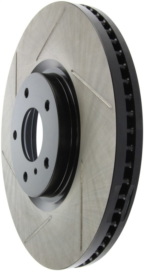 StopTech Power Slot 07-08 Infiniti G35 2WD / 08 G37 Coupe SportStop Slotted Front Right Rotor thumbnail 5
